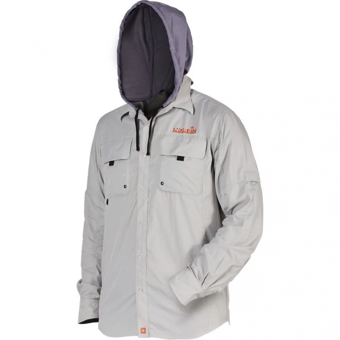 Рубашка NORFIN FOCUS HOOD р.L 657003-L Рубашка NORFIN FOCUS HOOD р.L 657003-L